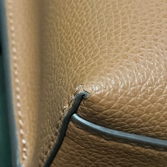 Tory Burch Triple Compartment Leather Tote Bag - Picture 9 of 10